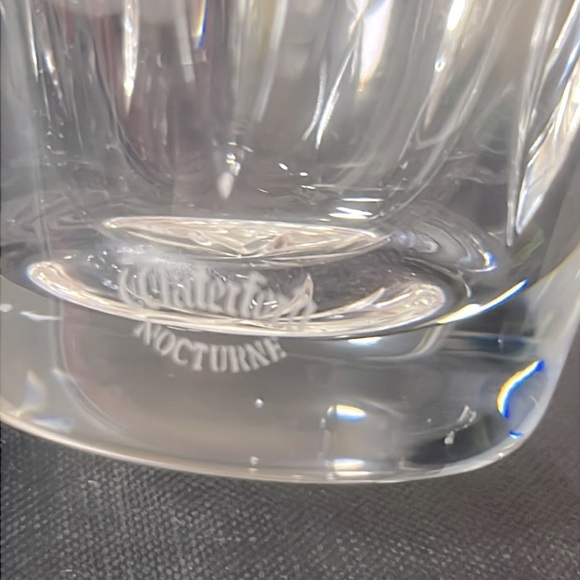 Waterford Crystal Nocturne Collection New Old Stock Rare Vintage Flower Vase 6”H - Picture 4 of 6